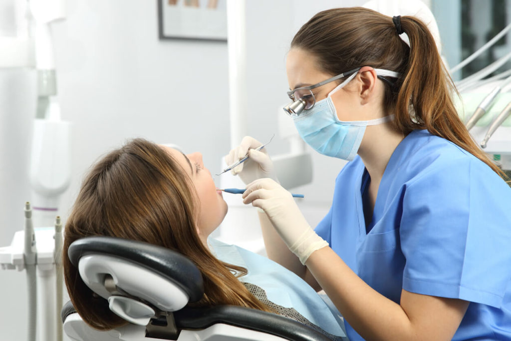 Dental cleaning service